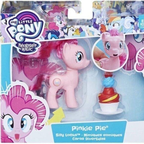 My Little Pony Friendship Is Magic Pinkie Pie Silly Looks Toy With Cupcake - Picture 2 of 5